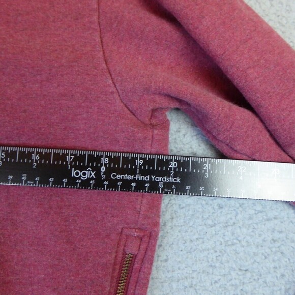 Onepiece Clothing Hoodie Womens Small Red Sweatshirt Side Zip Athletic Norway - Picture 8 of 16